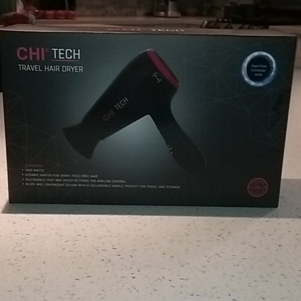 CHI TECH Travel Hair Dryer